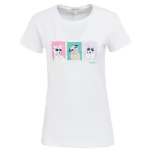 Image of Barbour Womens Beacons Tee White 10