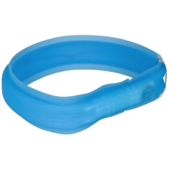 Image of Trixie USB Flash Light Collar - Long Hair - M-L: 50cm x 30mm (L x Diameter)