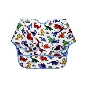 Image of Dinosaurs Sleeved Bib - Martin Gulliver