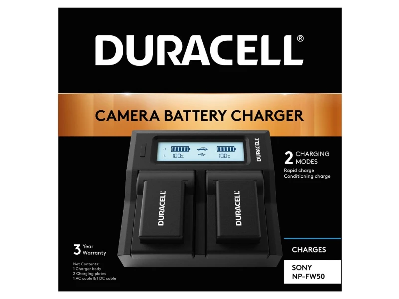 Image of Duracell DRS6120 battery charger