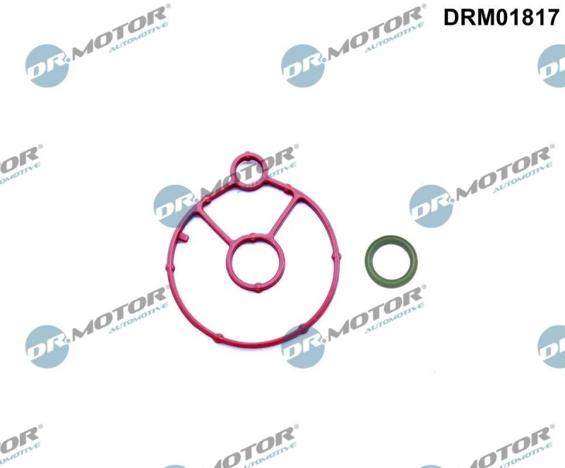 Image of DR.MOTOR AUTOMOTIVE Gasket Set, oil cooler DR.MOTOR AUTOMOTIVE DRM01817