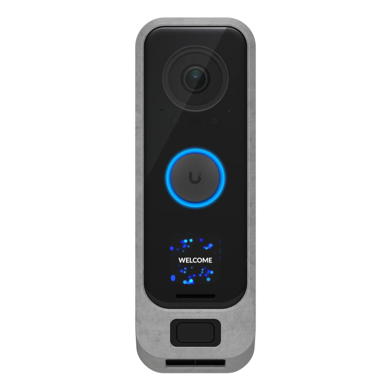 Image of Ubiquiti G4 Doorbell Pro Cover Grey Polycarbonate (PC)