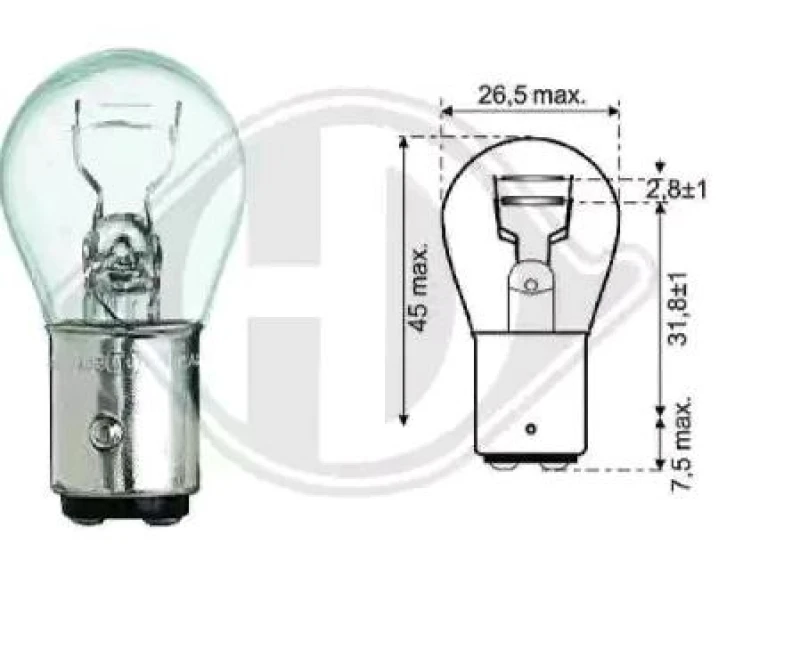 Image of Indicator bulb DIEDERICHS LID10056