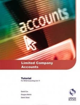 Image of Limited Company Accounts by David Cox and Douglas Meikle and Derek Street Book