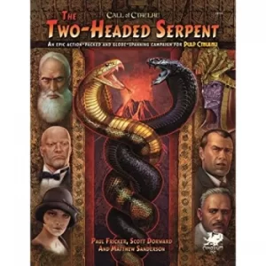 Image of The Two Headed Serpent: Pulp Cthulhu Board Game