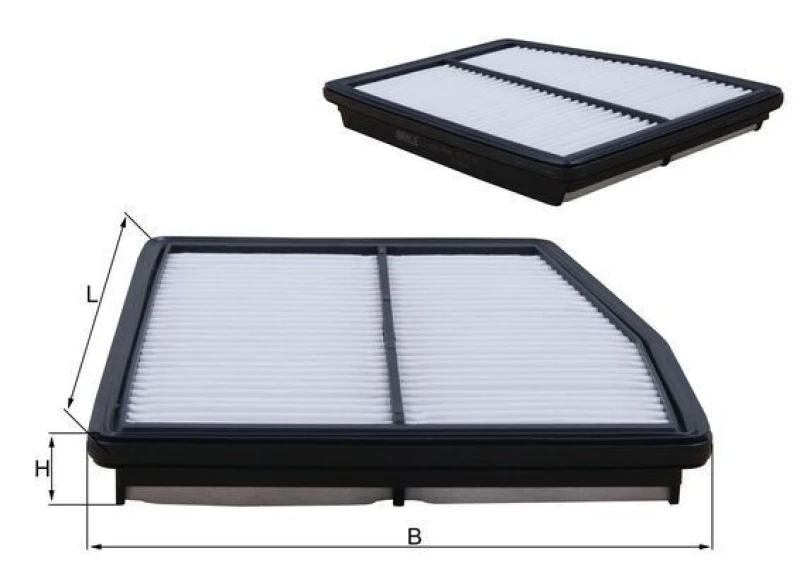 Image of Air filter MAHLE LX 4753