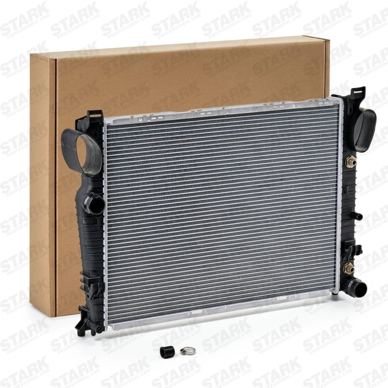 Image of STARK SKRD-0120526 Engine radiator Aluminium, Brazed cooling fins Radiator,engine cooling (470)