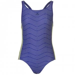 adidas Fit One Piece Swimsuit Junior Girls - Noble Ink - main image