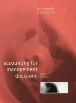 Image of Accounting for Management Decisions by John Arnold Book