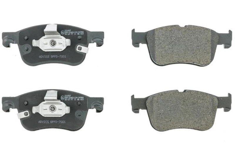 Image of AISIN Brake pad set AISIN BPFD-7001