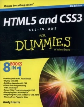 Image of Html5 and Css3 All-in-One for Dummies by Andy Harris Paperback