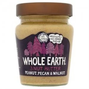 image of Whole Earth Peanut Pecan Walnut Butter 227g