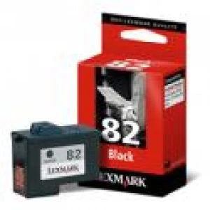 Image of Lexmark 82 Black Ink Cartridge