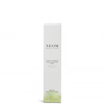 image of NEOM Clean & Energise Hand Sanitising Spray 30ml