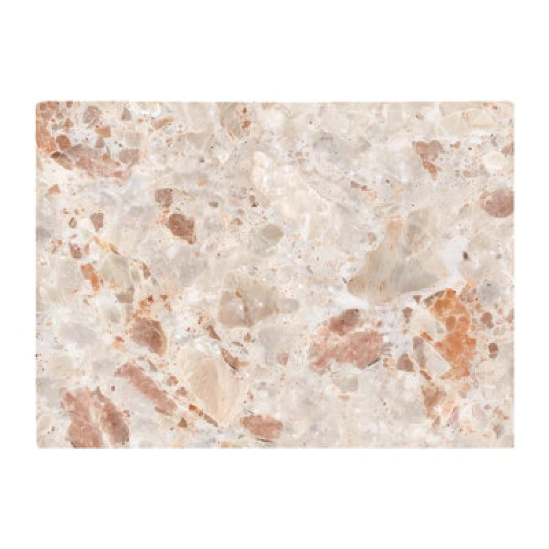 Image of Warren Reed Designer Polished Sweet Peach Quartz Effect Chopping Board