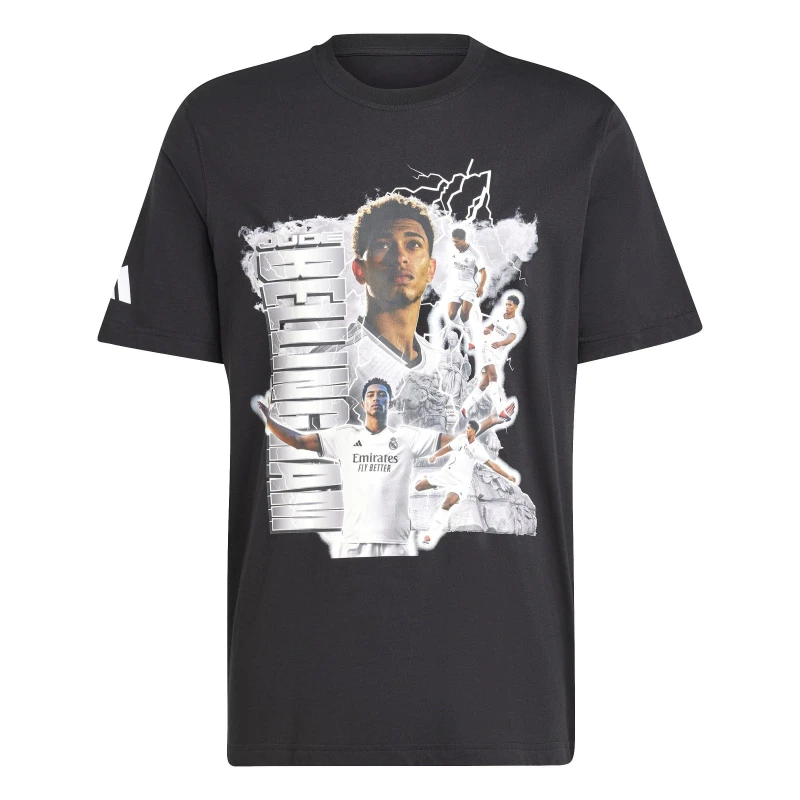 Image of adidas Jude Bellingham Tour T-Shirt Adults - Black S