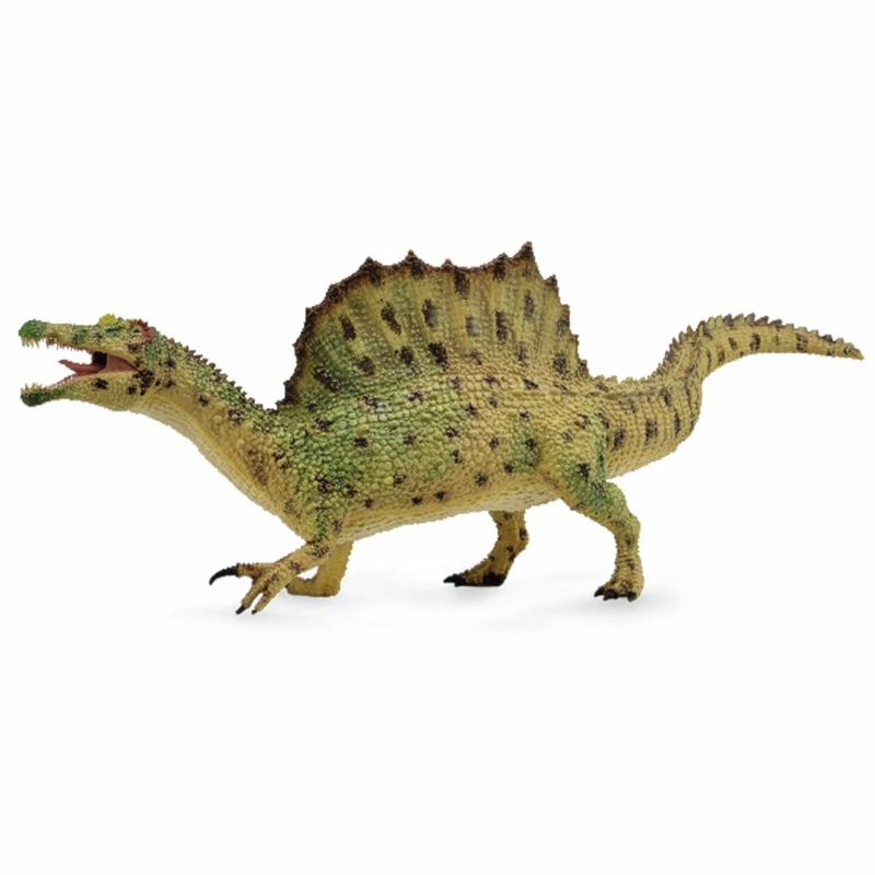 Image of CollectA Spinosaurus Dinosaur Toy with Movable Jaw Green unisex