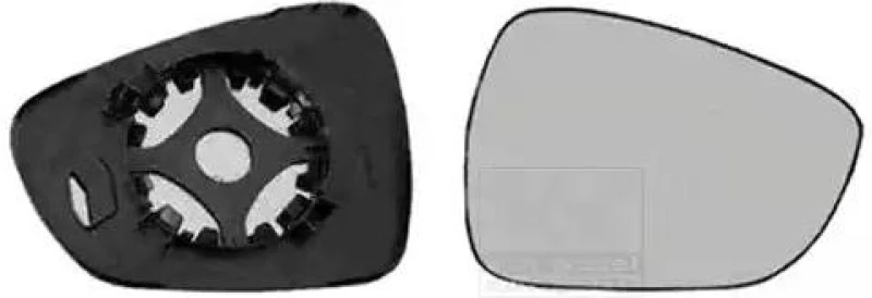 Image of VAN WEZEL 0952838 Wing Mirror Glass * HAGUS * Right Mirror Glass,outside mirror (1914)