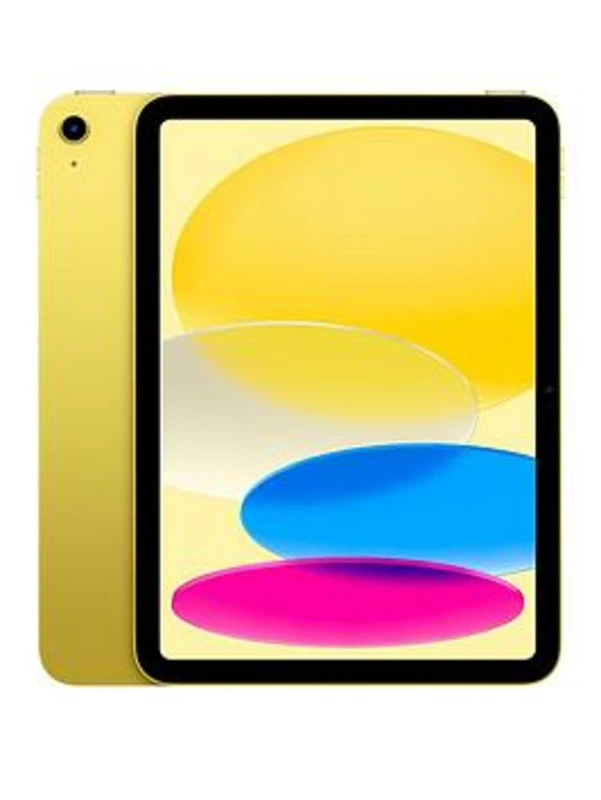 image of APPLE 10.9" iPad - 256GB, Yellow, Yellow 195950069174