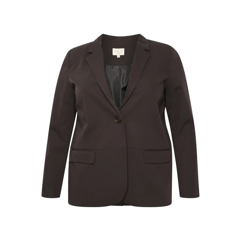 Image of KAFFE Curve Womens blazer KAFFE Curve Sakira Marron Female 48