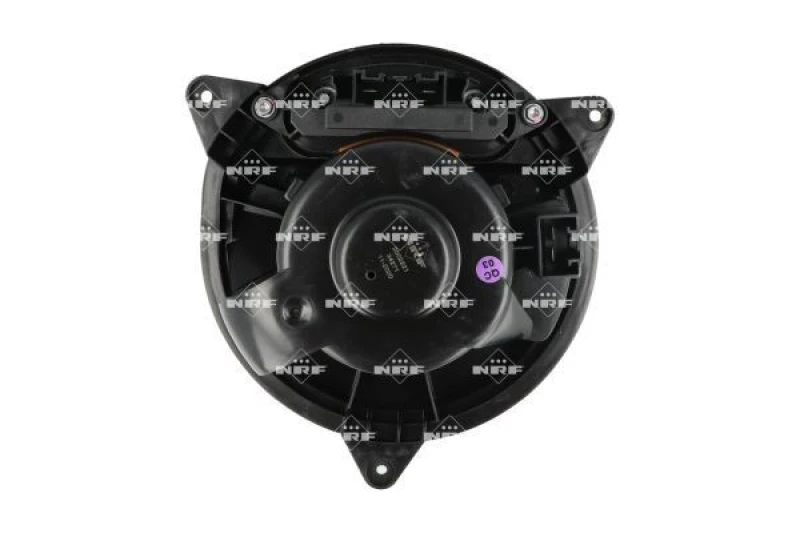 Image of NRF 34271 Blower Motor for right-hand drive vehicles, with integrated regulator Interior Blower (2669)