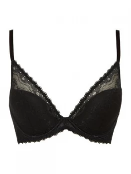 Image of b.temptd B.enticing plunge contour bra Black