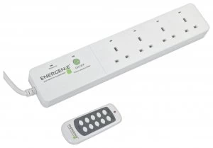 image of Energenie Radio Controlled Plug Extension x 4 Socket