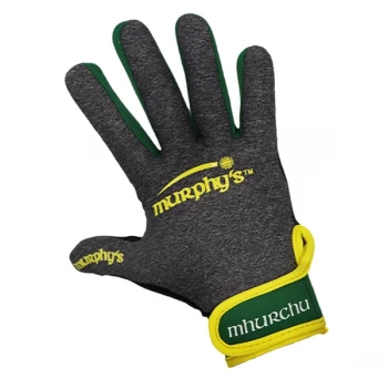 image of Murphy's Gaelic Gloves Junior 6 / Under 12 Grey/Green/Yellow