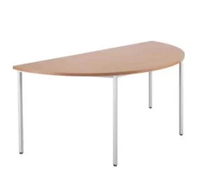 Image of Jemini Semi Circular Table 1600 x 800mm V2 Beech OMPT1680SEMIBE2
