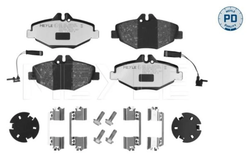 Image of MEYLE Brake pad set MEYLE 025 237 4320/PD