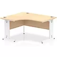 Image of dynamic Left-hand Desk Impulse ICDLW14WMPE Maple 1400 mm x 25mm x 730 mm