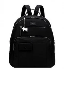 image of Radley Mini Me Large Zip Around Backpack - Black