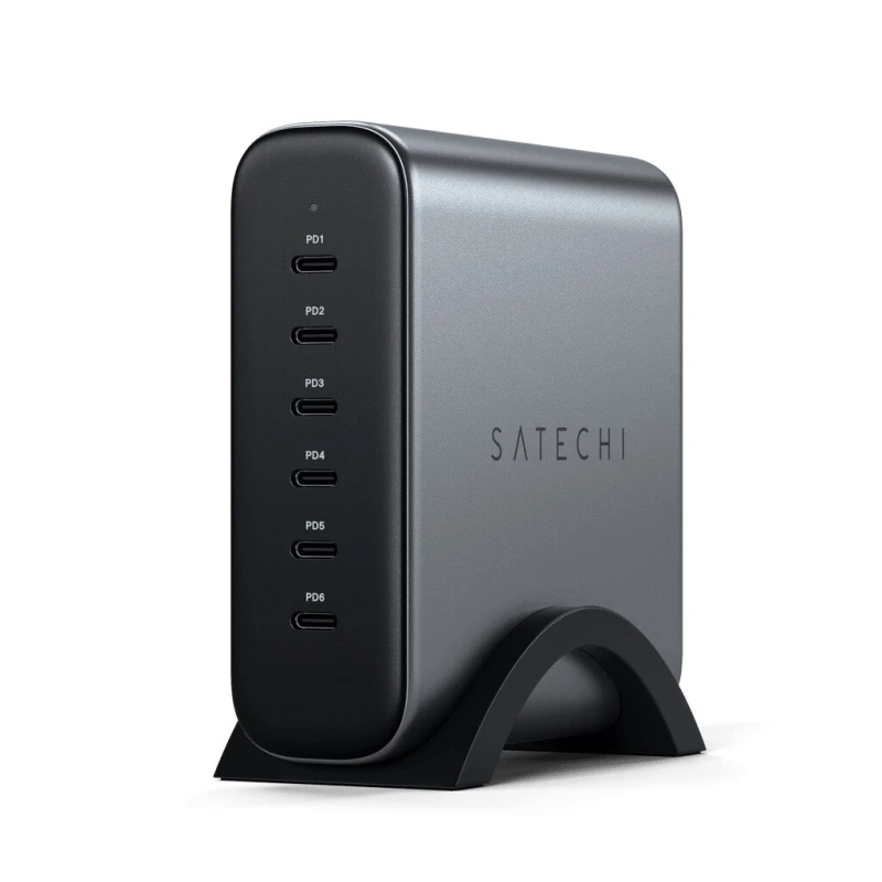 Image of Satechi Satechi ST-C200GM-EU mobile device charger Universal Grey AC Indoor ST-C200GM-EU