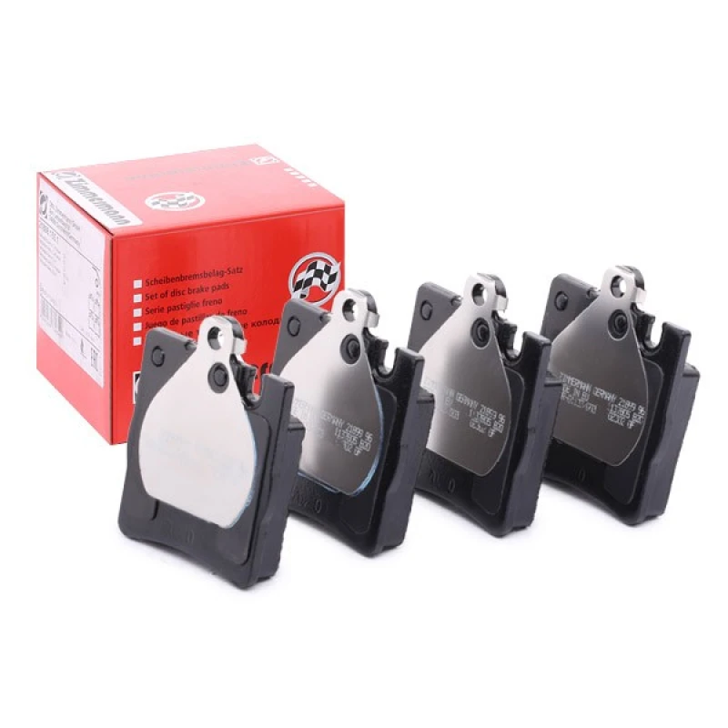 Image of ZIMMERMANN 21898.155.1 Brake pad set Rear Axle, Photo corresponds to scope of supply Brake Pad Set,disc brake (402)