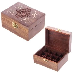 Image of Sheesham Wood Essential Oil Box