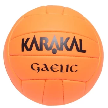 image of Karakal First Touch Gaelic Ball - Orange