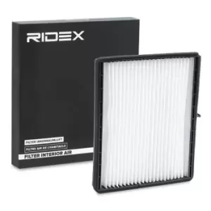 Image of RIDEX Pollen filter CHEVROLET,Daewoo 424I0137 96554378,96554421,96800837 EC96554378