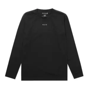 image of Nicce Sofa Long Sleeve T-Shirt - Black