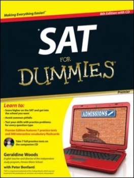 Image of Sat for Dummies by Geraldine Woods Paperback