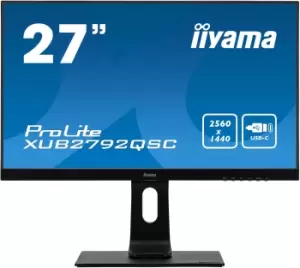 iiyama ProLite 27" XUB2792QSC-B1 Quad HD LED Monitor