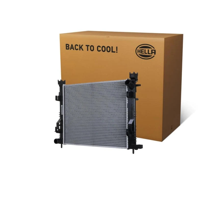 Image of HELLA Engine radiator HELLA 8MK 366 300-301