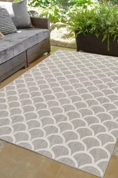 Image of Scala Recycled Rug - Size: 120x170cm - Grey