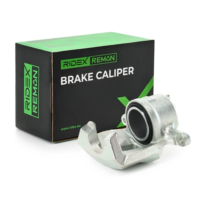 Image of RIDEX REMAN 78B0709R Brake caliper Front Axle Grey Cast Iron, Cast Iron Brake Caliper (78)