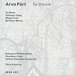 image of Arvo Part - Te Deum (Estonian Philharmonic Chamber Choir/Kaljuste) (Music CD)