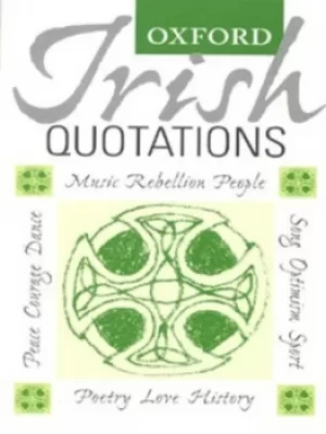 Image of Oxford Irish quotations by Bernard O'Donoghue