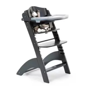 image of Childhome Lambda 3 Chair and Tray Cover Anthracite