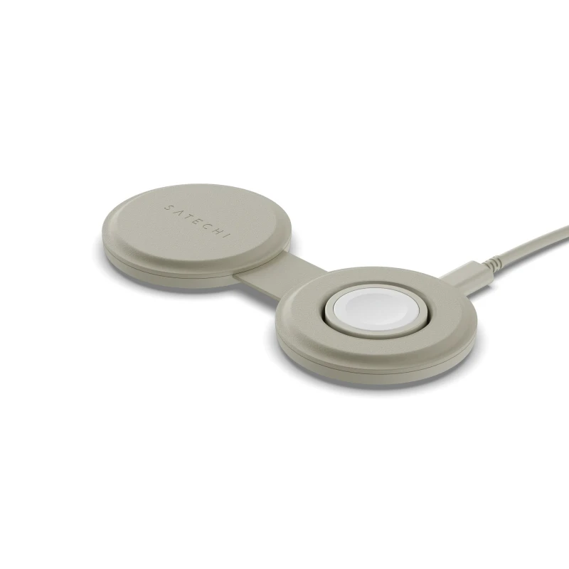 Image of Satechi Satechi OntheGo 2-in-1 Headset, Smartphone, Smartwatch White USB Wireless charging Fast charging Indoor ST-QTG21W
