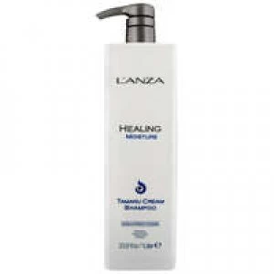 image of L'Anza Healing Moisture Tamanu Cream Shampoo 1000ml