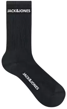 image of Jack & Jones Basic Logo Tennis Socks Kids Socks black