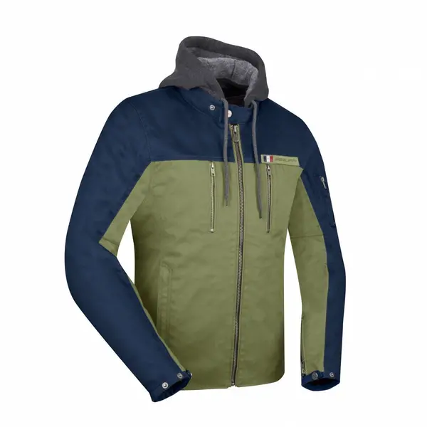 Image of Segura Presto Jacket Khaki Navy Blue Size 4XL
